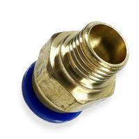 Фитинг цанговый ARMA прямой металлический 4 мм, наружная резьба 1/4"