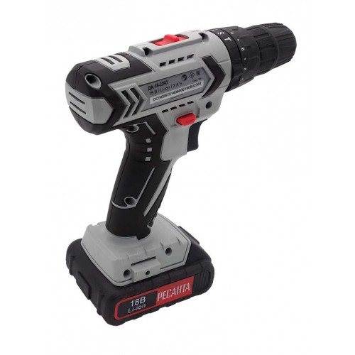 Дрель-шуруповерт аккумуляторная ДА-18-2ЛК-У Ресанта