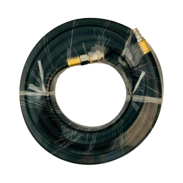 Шланг ARMA черный резиновый армированный с быстросъемными соединениями профи 9,5*17*10м