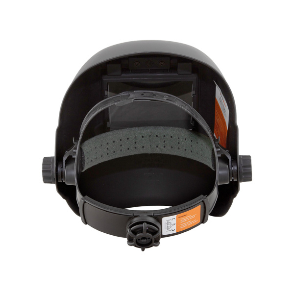 Маска сварщика ГЛАДИАТОР "черная" С5 (пр-во FoxWeld) с откидным стеклом