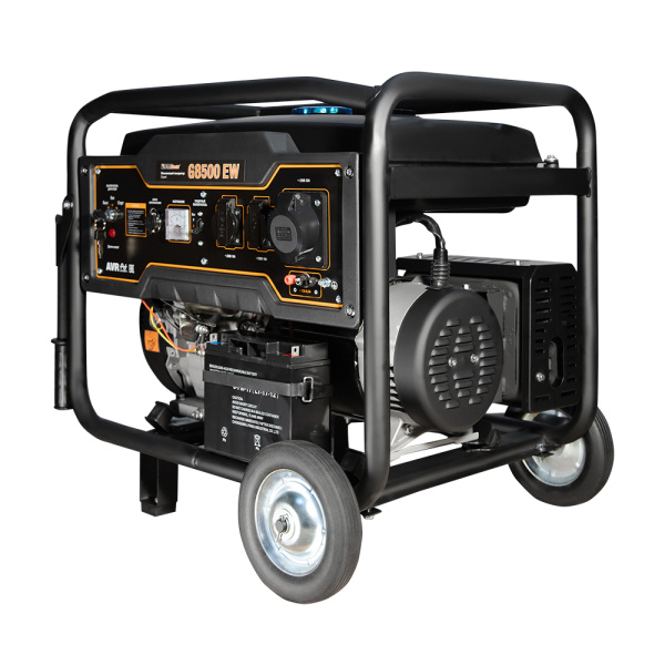 Бензиновый генератор FoxWeld Expert G8500 EW в компл. с блоком автоматики