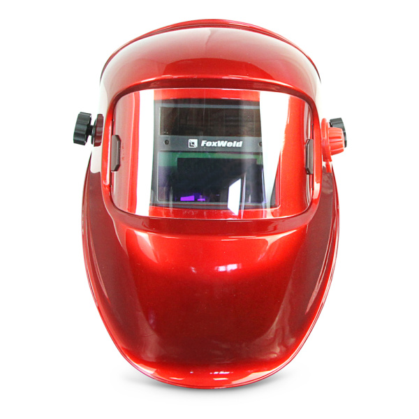 Маска сварщика КОРУНД-5 "красная" без коробки (ф-р 2100V, пр-во FoxWeld)