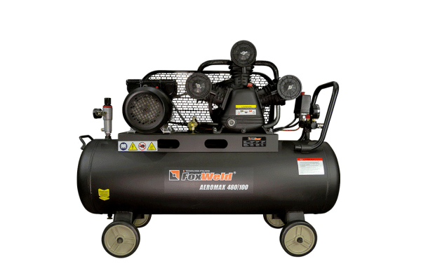 Масляный ременной компрессор AEROMAX 480/100 (пр-во FoxWeld/КНР)