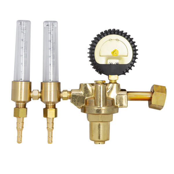 Регулятор FoxWeld WR420-F2 (аргоновый/углекислотный, 1 манометр, 2 расходомера, вентиль, пр-во FoxWe