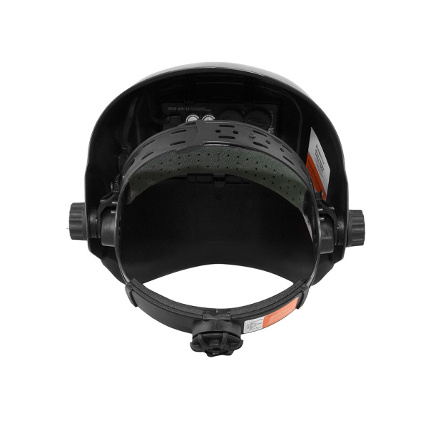 Маска сварщика КОРУНД "черная" (ф-р АСФ 4/9-13 с внеш. рег., пр-во FoxWeld) ,без коробки