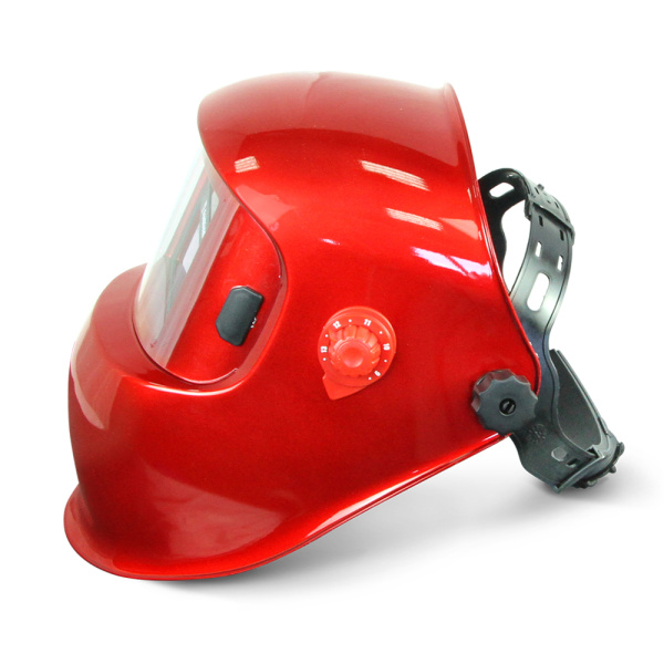 Маска сварщика КОРУНД-5 "красная" без коробки (ф-р 2100V, пр-во FoxWeld)