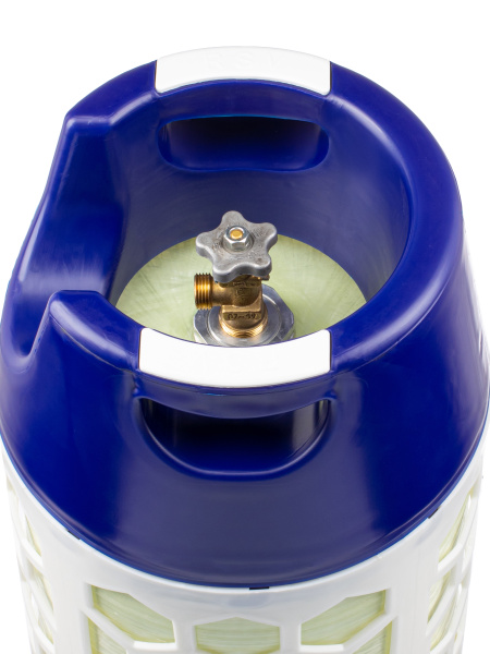 Баллон полимерно-композитный газовый, бело-синий, 24,5 л, ВБ-2 (LPG/СУГ) RSV Composite